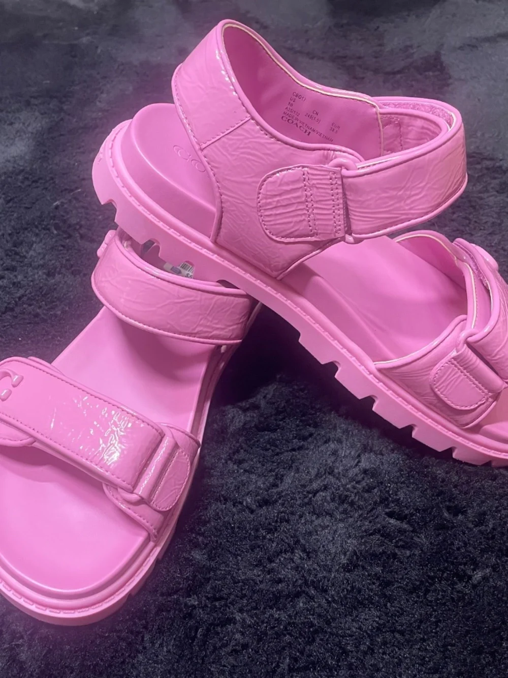 Trendy Coach Sandals!!